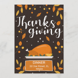 Invitation Thanksgiving