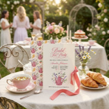 Thé à la Mariée Fleur de Théière Rose Fantaisiste