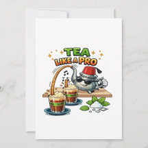 Thé à la menthe marocaine cool - Cartoon - Boire l