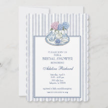 Thé à l'hydrangea pour la fête de mariage