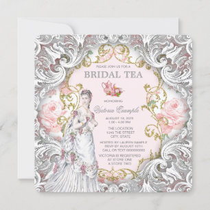 Invitation Thé de mariage
