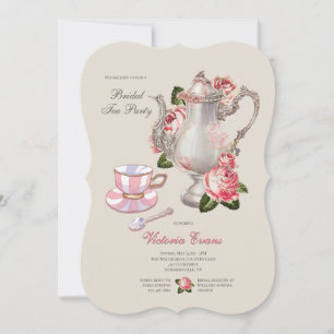 Invitation Thé de mariage