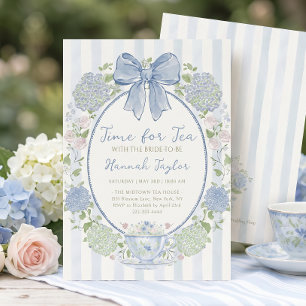 Invitation Thé de mariage floral Thé de mariage