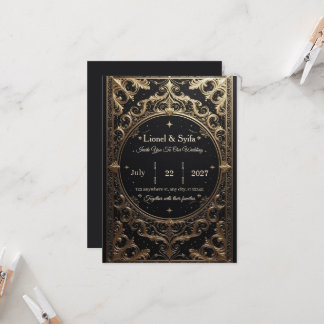 Invitation The Royal Choice: "Royal Baroque Wedding Invitatio