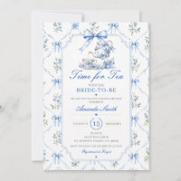Théière Florale de Mariage dans le Style Chinoiser