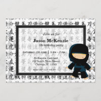 Thème anniversaire de Ninja