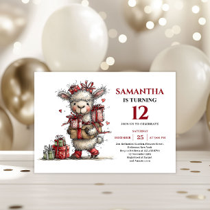 Invitation Thème d'animaux fantaisistes adorables pour annive