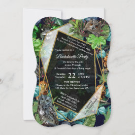 Invitation Thème de fête nocturne