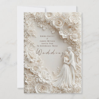 Invitation Thème de mariage du marié de la mariée de la front