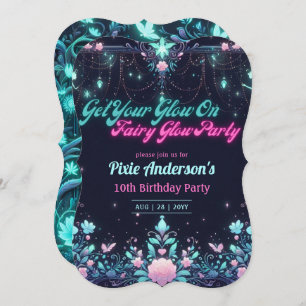 Invitation Thème Fairy Fairy Party - Fairytale After Dark