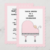 Thème Musique baby shower