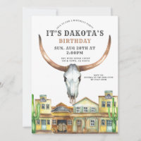 Thème occidental Cowboy Cowgirl Anniversaire