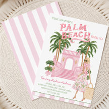 Thème Prépa Plage de Palm Beach pour un thé ou une