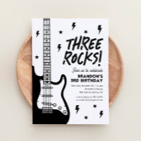 Three Rocks Guitar Rock et Roll 3ème anniversaire