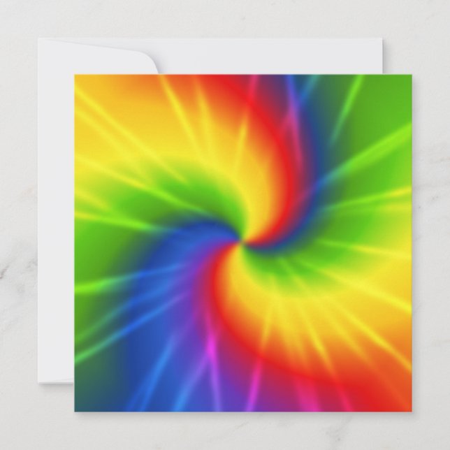 Invitation Tie Dye (Devant)