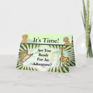 Invitation Tiger Stripes Jungle Baby shower Safari