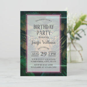 Invitation Tigre caché dans le Foliage