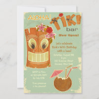 Invitation Tiki Bar