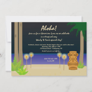 Invitation Tiki Night Party
