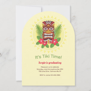 Invitation Tiki Time