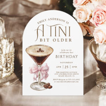 Tini Bit Ancien Espresso Martini Anniversaire pour