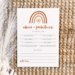 Invitation TINLEY Terracotta Rainbow Conseils et prédictions