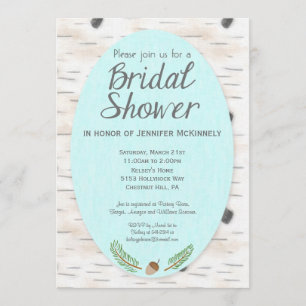 Invitation tirée par la main de Fête de la mariée