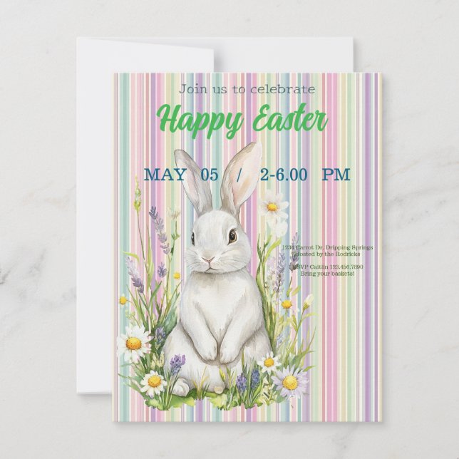 invitation to Easter with Peter Rabbit (Devant)