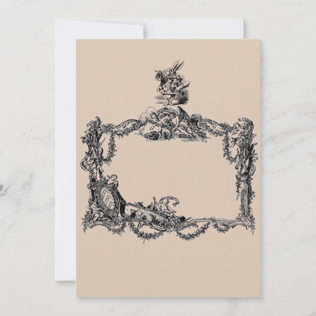 Invitation to the wedding card – Einladung (Rückseite)