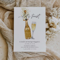 Toast Couples Fiançailles