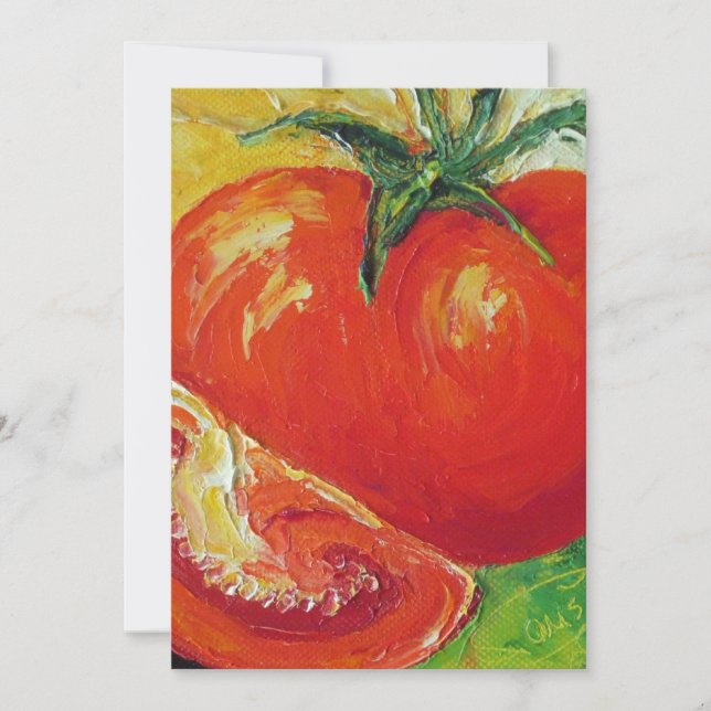 Invitation Tomato (Devant)