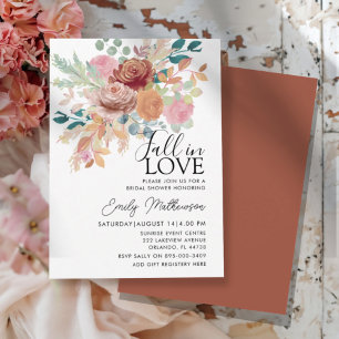 Invitation Tombez amoureux de la Terrasse & Blush Baby Shower