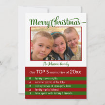 Top 5 Souvenirs de l'année Noël