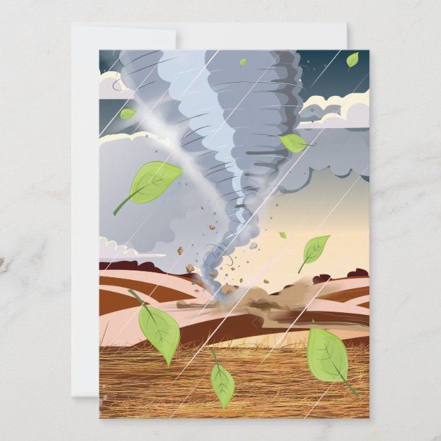 Invitation Tornado Twister (Devant)