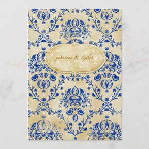 Invitation Torte doux de l'invitation Blueberry de biscuit