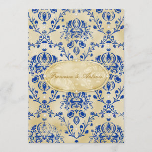 Invitation Torte doux de myrtille d'invitation de biscuit de