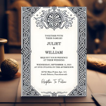 Touch Celtic Nordic Medieval Scroll Viking Mariage