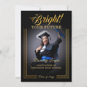 Invitation Touche d'or Éclairez votre avenir.