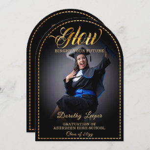 Invitation Touche d'or Glow your future.