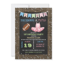 Toucheurs & Tutus Jumeaux Anniversaire ou Baby Sho