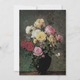 Invitation Toujours la vie avec des fleurs dans Vase par Olaf