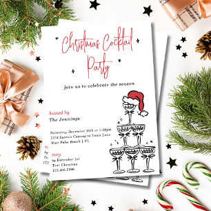 Invitation Tour festive de Champagne pour la fête de Noël aux