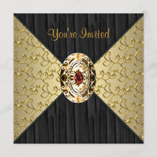 Invitation Tourbillon d'or noir Fête de l'or noir