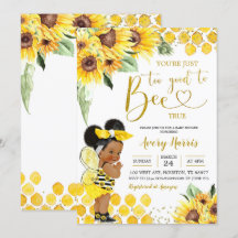 Tournesol Afro Trop bon pour être vrai Baby shower