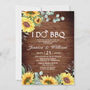 Invitation Tournesol Eucalyptus Russe