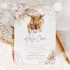 Invitation Tournesol Saint-Vache Baby shower neutre genre