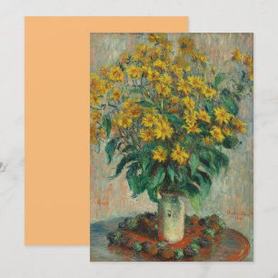 Invitation Tournesols (Claude Monet, 1880)