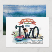 Tournez deux garçons à thème de pêche Anniversaire