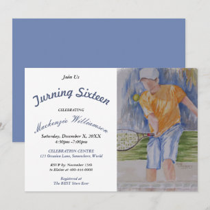 INVITATION TOURNING 16 TENNIS PLAYER