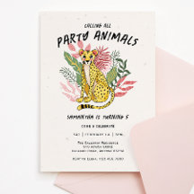 Tous les animaux de fête sont invités Anniversaire